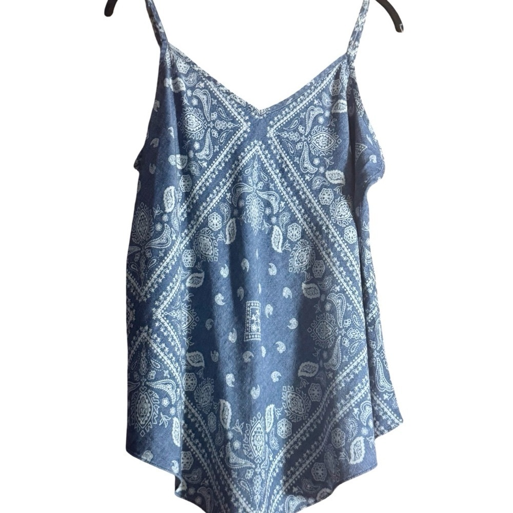 INC International Concepts Navy and White Camisole